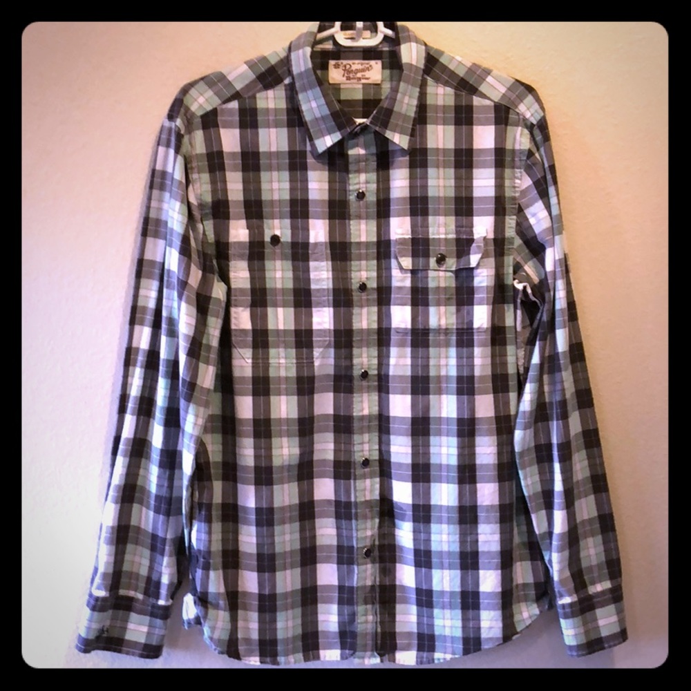 Penguin men’s button down shirt